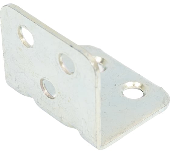 Изображение товара Мебельный уголок СКОБЯНОЙ 30х30х35 мм, цинк, 4 шт. 002614