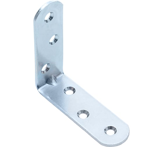 Изображение товара Мебельный уголок СКОБЯНОЙ 40х40х20 мм, цинк, 4 шт. 002489