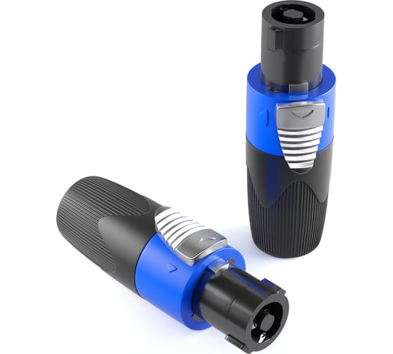 Изображение товара Кабельный 4-контактный разъем типа спикон PROCAST cable M-SP4NC SPEAKON-male НФ-00000437