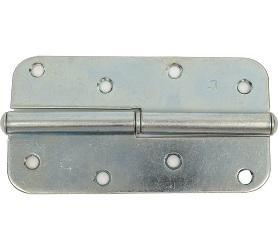 Изображение товара Петля СКОБЯНОЙ ПН1-130 накладная, круглые углы, цинк, левая 002605