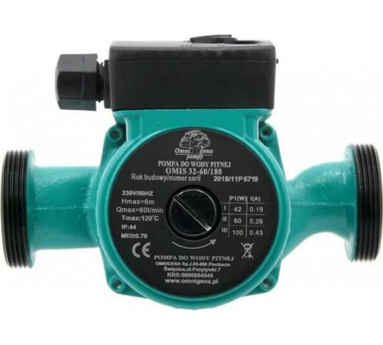 Изображение товара Циркуляционный насос OMIS 32-60/180 Omnigena 00000360