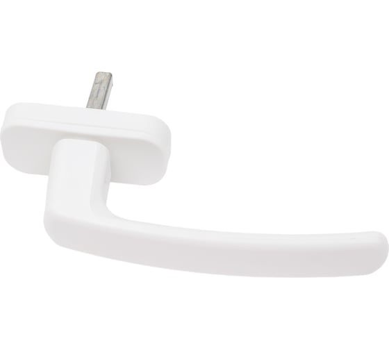 Изображение товара Оконная ручка СКОБЯНОЙ для ПВХ, белый 002380