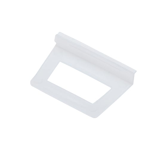 Изображение товара Ручка москитной сетки СКОБЯНОЙ пластик, белая, 2 шт. 002544