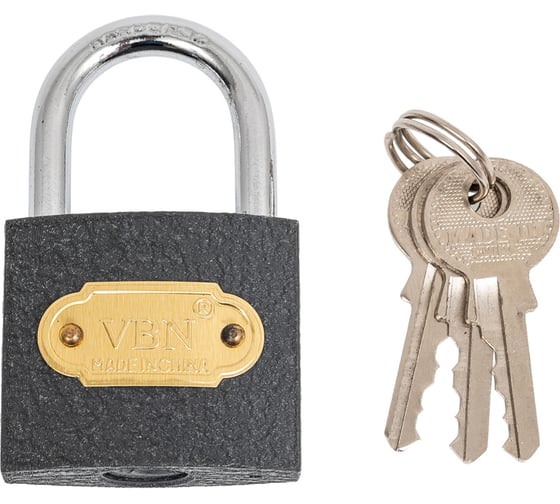 Изображение товара Навесной замок СКОБЯНОЙ чугунный, 38 мм 002826