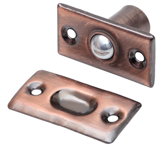 Изображение товара Шариковая защелка СКОБЯНОЙ медь 002665