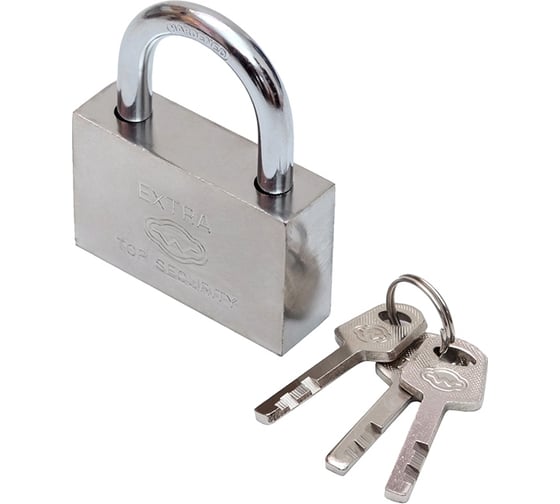 Изображение товара Навесной замок СКОБЯНОЙ стальной, 70 мм 002747