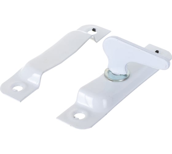 Изображение товара Форточная завертка СКОБЯНОЙ ЗФ-1, 2 шт., белый 002375