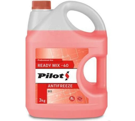 Изображение товара Антифриз PILOTS RED LINE -40, 3 л 3224