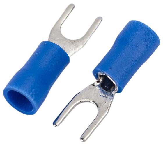 Изображение товара Наконечники для проводов обжимные вилочные НВИ 2-4 вилка 1,5-2,5мм (упаковка/20 штук) TDM ELECTRIC SQ0568-0011
