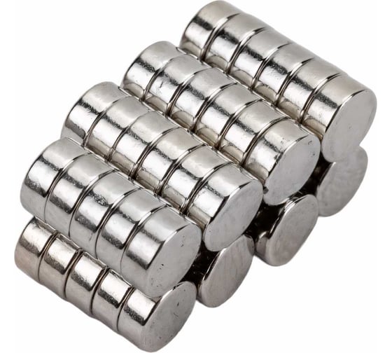 Изображение товара Неодимовый магнит Forceberg диск 5x2 мм, 50 шт. 9-1212024-050