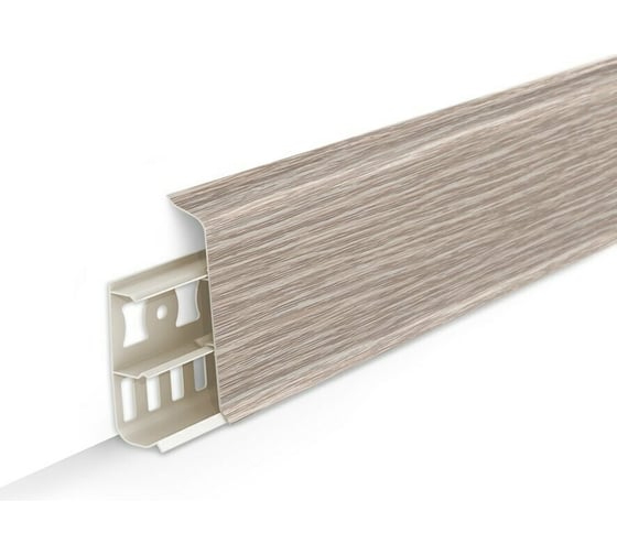 Изображение товара Напольный плинтус DECONIKA (70 мм; 2,2 м; 229 дуб латте; 1 шт.) Д-П70 229 ДУБ ЛАТ