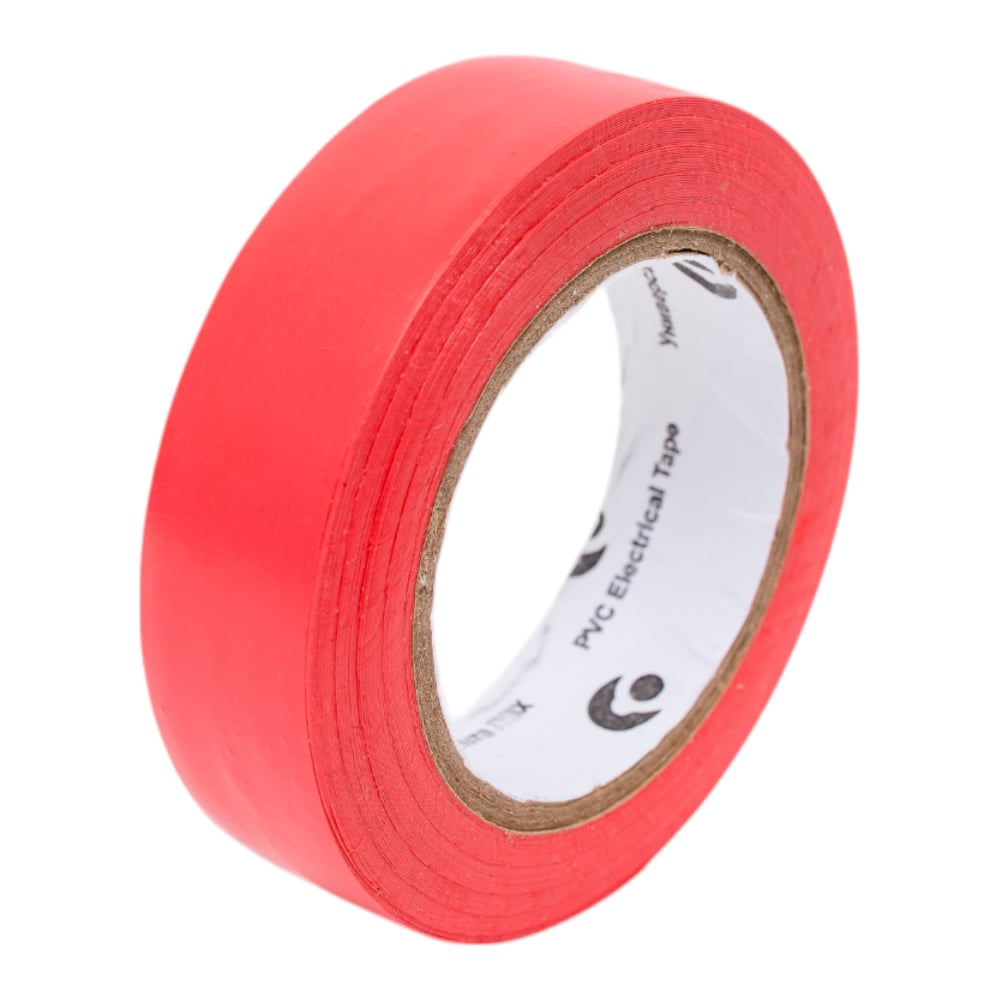 Изображение товара Изоляционная лента УправДом красная 10 м х 15 мм 200 шт для электромонтажа