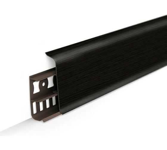 Изображение товара Напольный плинтус DECONIKA (70 мм; 2,2 м; 301 венге; 1 шт.) Д-П70 301 ВНГ