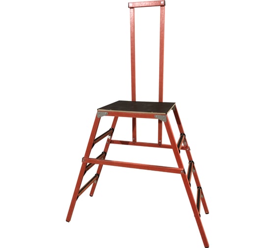 Изображение товара Стеклопластиковая диэлектрическая стремянка с симметричной опорой Диэлектрик ССД-1,2 П Подмость Д413773