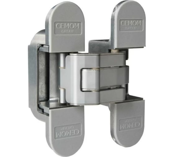 Изображение товара Дверная скрытая петля Cemom Moatti универсальная, со смещением плоскостей, 3D CEM0601.01/MP