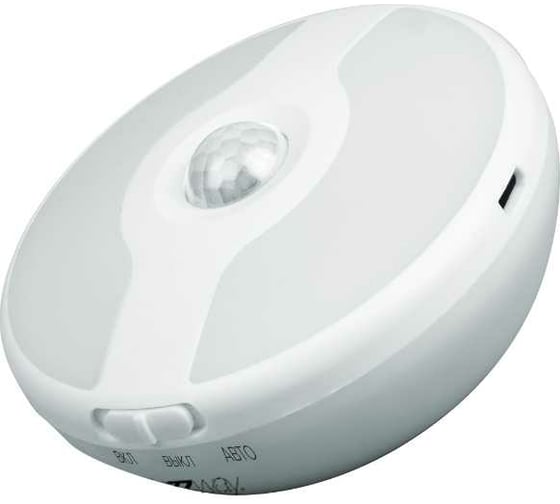 Изображение товара Светодиодный светильник Jazzway TS8-L12-Accu 26SMD литиевый аккумулятор 500мА.ч датчик движения и освещенности IP20 5037618