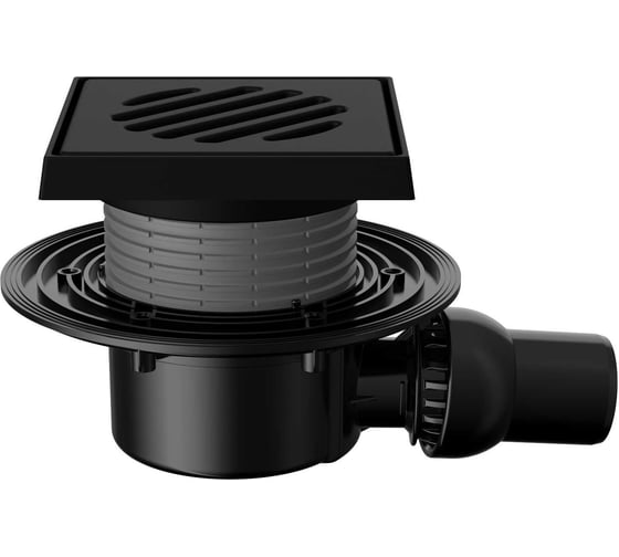 Изображение товара Сливной трап Fachmann регулируемый с сухим затвором T 520.0 PDsG 150x150 горизонтальный шарнирный 04.087