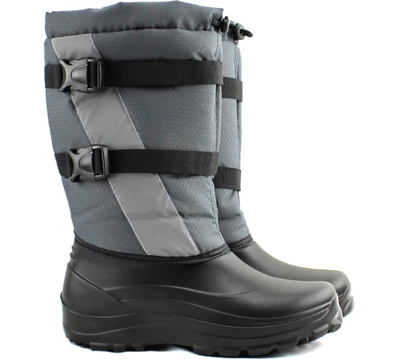 Изображение товара Мужские сапоги Дарина Д308 с комбинированным верхом, р. 41-42, серый+чёрный 4650222203312