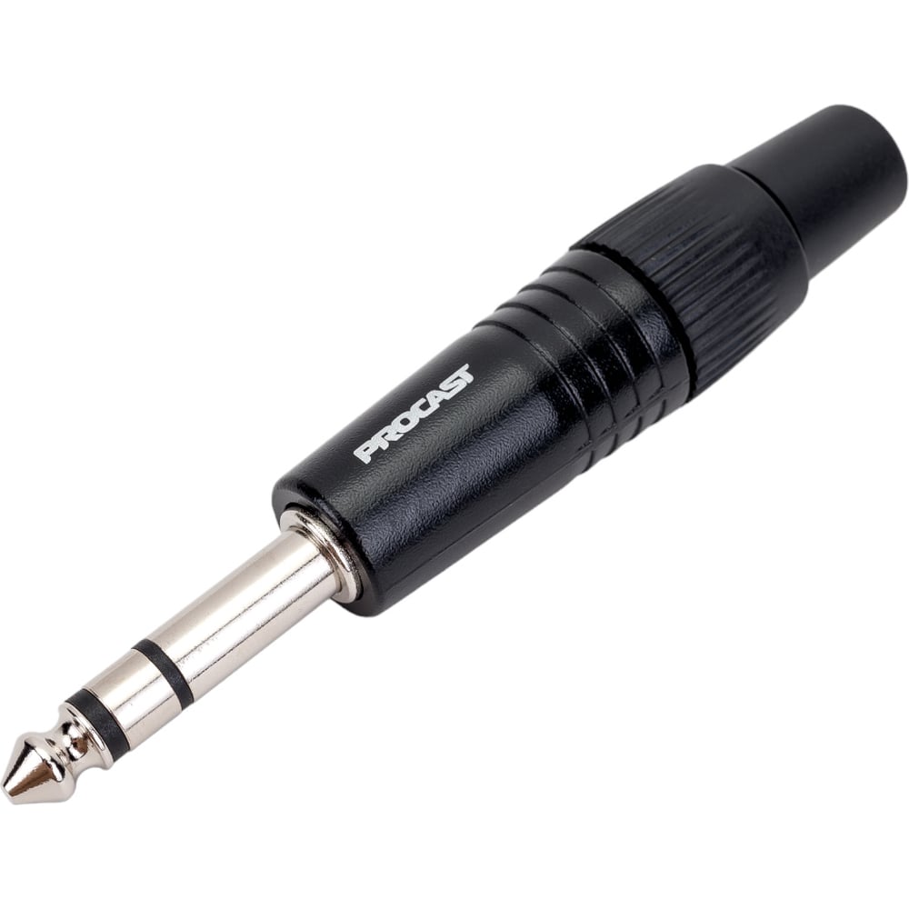 Изображение товара Разъем PROCAST TRS Jack 6.3mm male для стерео и балансного подключения