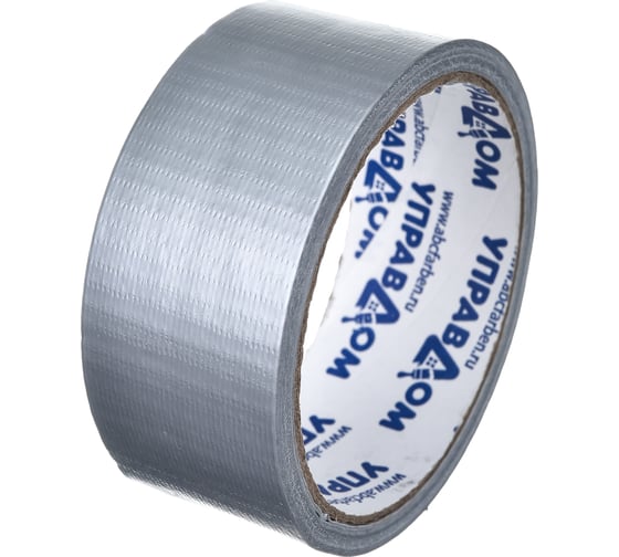 Изображение товара Армированная влагостойкая клейкая лента на тканевой основе УправДом металлик, 38 мм х 10 м 4100004426