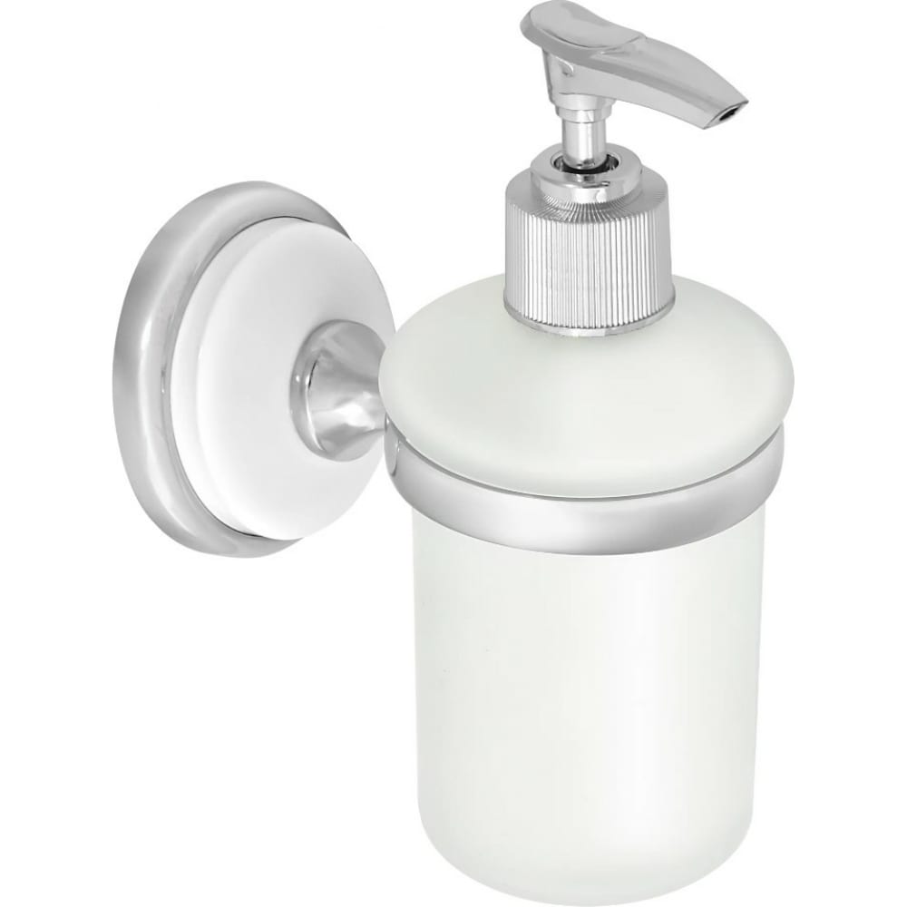 Стеклянный дозатор для жидкого мыла Solinne стеклянный стакан для туалетного ершика solinne