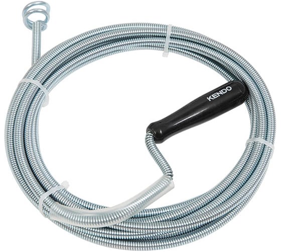 Изображение товара Сантехнический трос для прочистки канализационных труб KENDO 5 м, 9 мм 50203