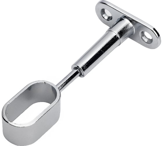 Изображение товара Средний штангодержатель Левша 30х15 мм, хром У8-8639