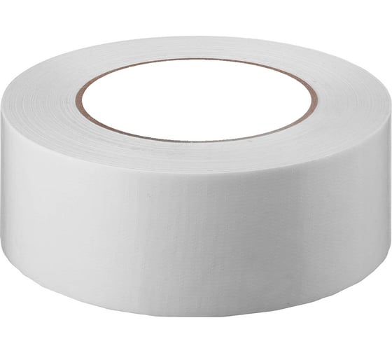 Изображение товара Армированная влагостойкая клейкая лента на тканевой основе УправДом белая, 50 мм х 10 м 4100016168