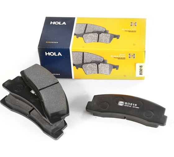 Изображение товара Колодка тормозная передняя 4 шт. для ВАЗ 2121 HOLA BD816