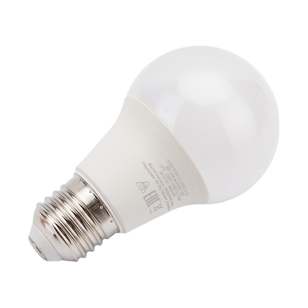 Изображение товара Светодиодная лампа Osram 9W E27 холодный белый свет