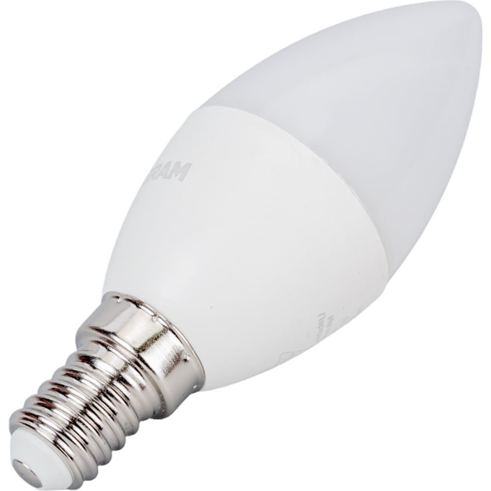 Изображение товара Светодиодная лампа Osram LSCLB60 7W/840 E14 Изображение товара Светодиодная лампа Osram LSCLB60 7W/840 E14