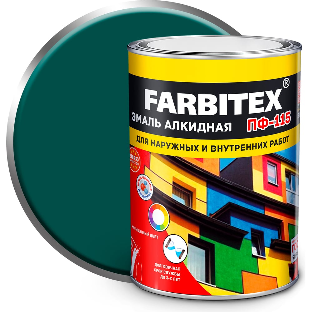 Алкидная эмаль Farbitex