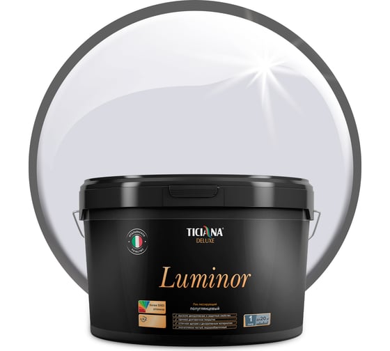 Изображение товара Лессирующий лак Ticiana DeLuxe Luminor 2.2 л 4300002974