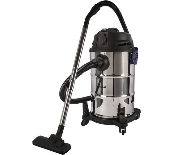 Изображение товара Пылесос строительный Пульсар ПС 301 1400 Вт, 30л, розетка до 2000 Вт, шланг 3 м 907-439