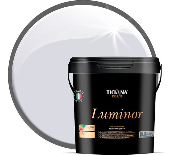 Изображение товара Лессирующий лак Ticiana DeLuxe Luminor 0.9 л 4300002973