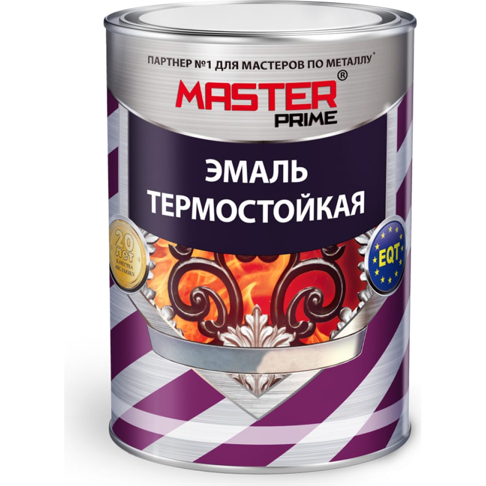 фото Термостойкая эмаль master prime