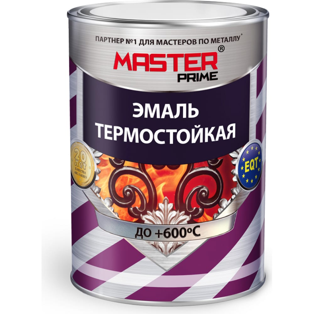 фото Термостойкая эмаль master prime