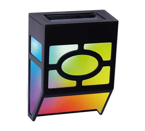 Изображение товара Светодиодный светильник ФАZА на солнечной батарее SLR-W06-RGB настенный IP44 5040793