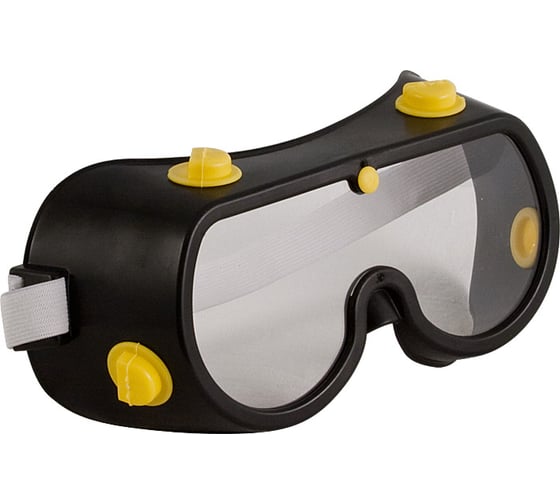 Изображение товара Защитные очки УправДом черные, линзы поликарбонат, эластичная лента 4100008626
