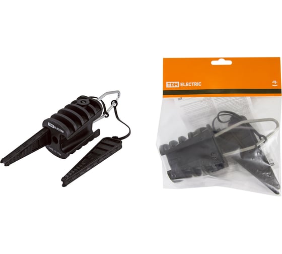 Изображение товара Анкерный зажим TDM ЗАБ 16-25 М PA25x100, DN123 рознич. упак. SQ0412-1031