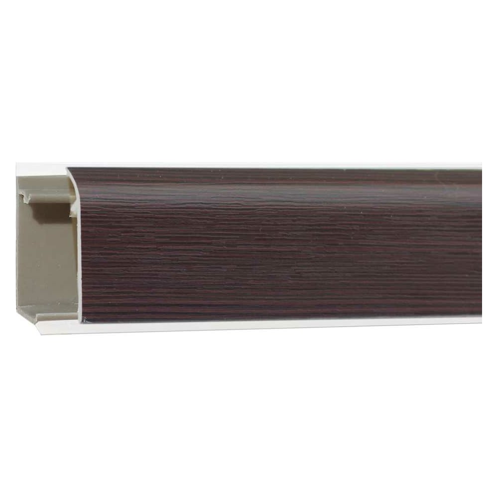 Изображение товара Плинтус ДЕКОПЛИНТ ДЖОКЕР 3 № 3844 дуглас темный 3.05 м