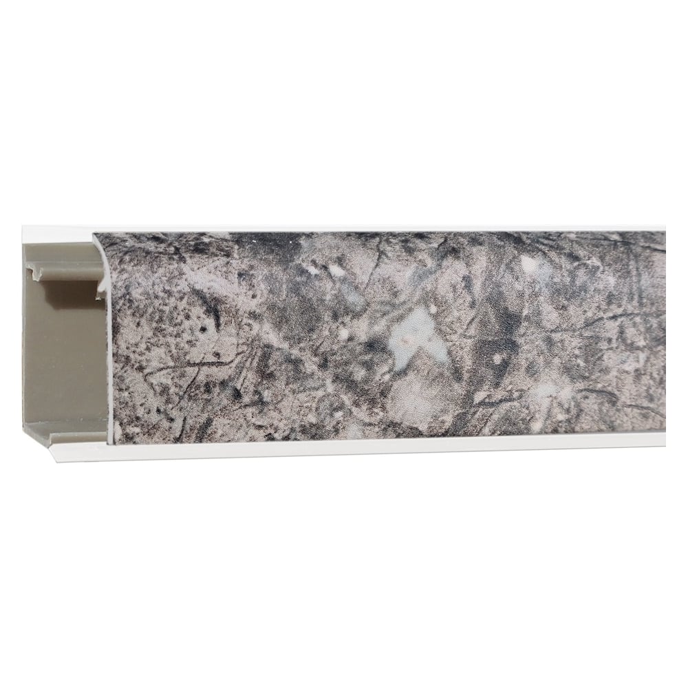 Изображение товара Плинтус ДЕКОПЛИНТ Джокер 3 № 4035 аламбра темная 3.05 м для пола и стен