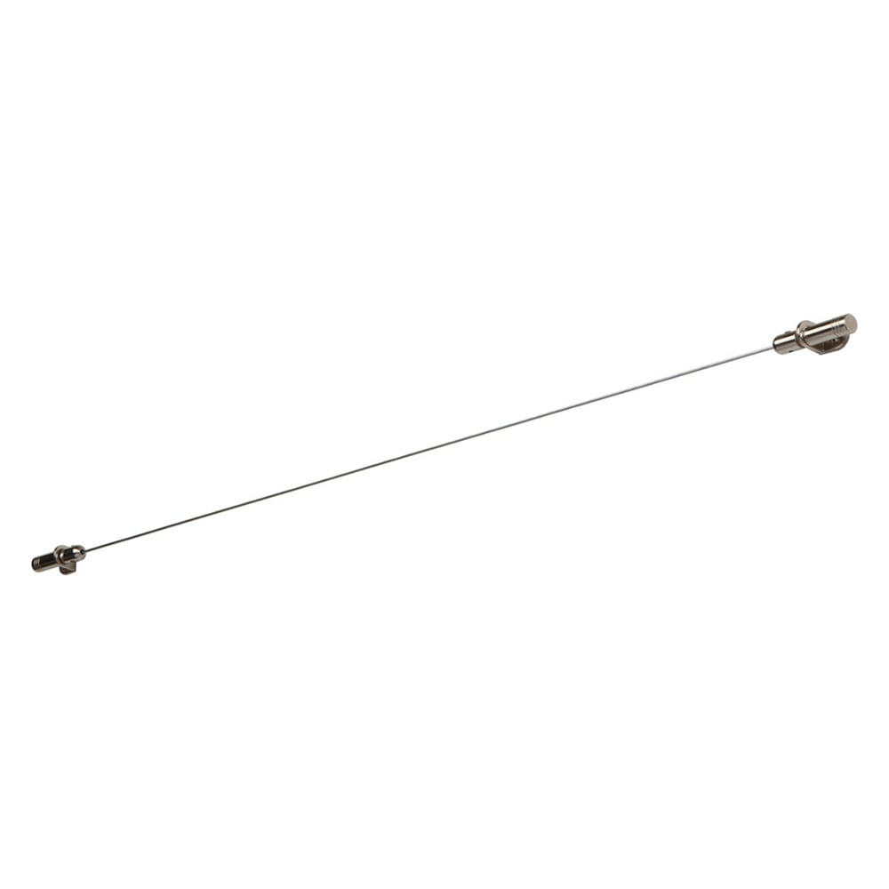 Изображение товара Универсальный тросовый карниз Арт-Декор L 3,5 м хром классика