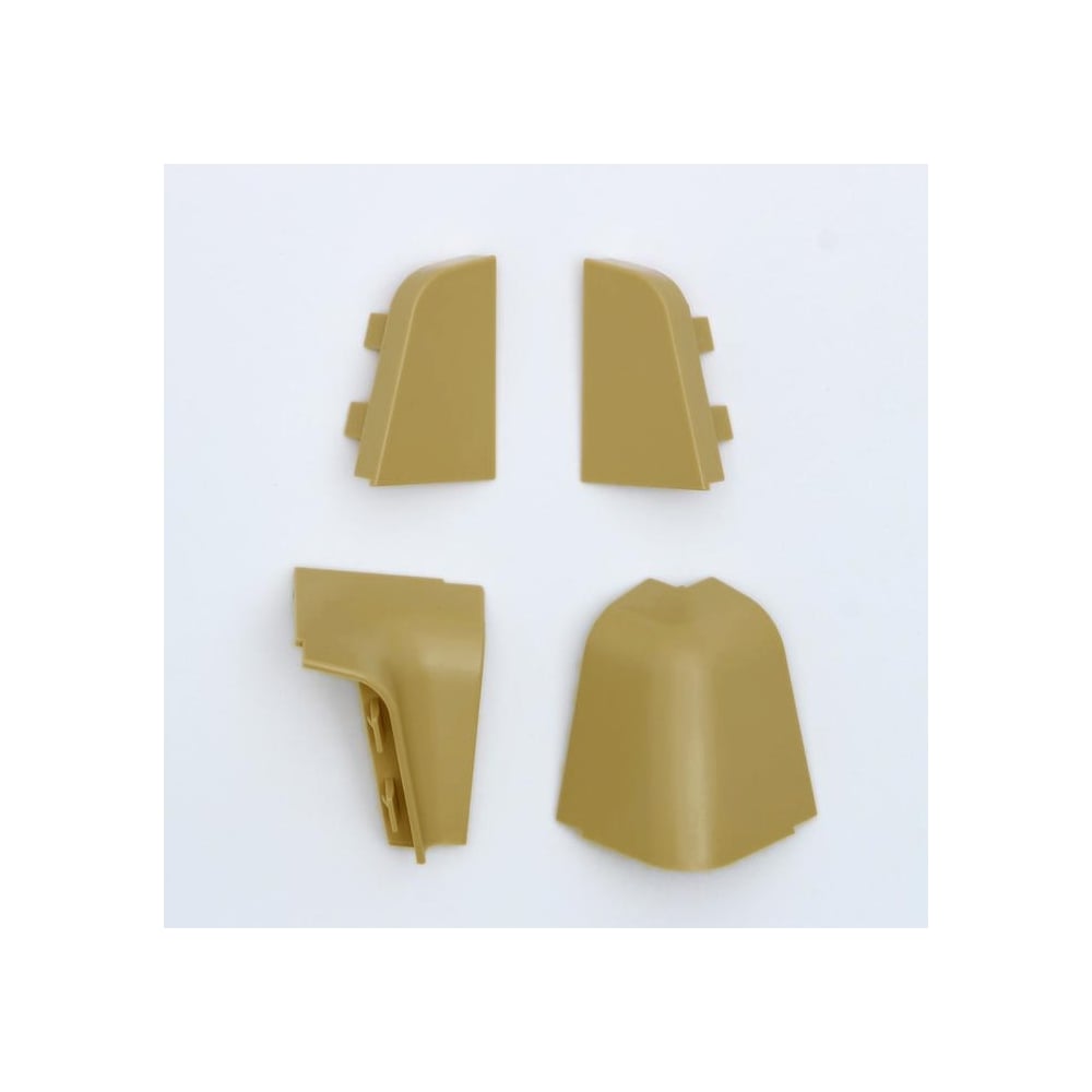 Изображение товара Комплект заглушек к плинтусу для столешниц ООО ДЕКОПЛИНТ ДЖОКЕР 3 - 13 песок