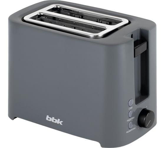Изображение товара Тостер BBK TR81M темно-серый 00-00001156