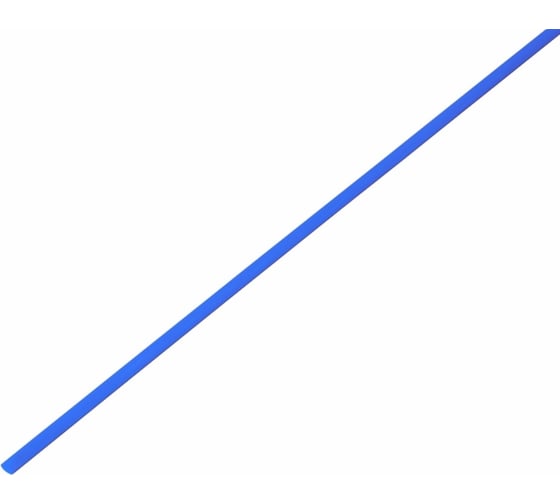 Изображение товара Термоусадочная трубка Nord-Yada 12,0 мм/6,0 мм длина 1м синяя 5 шт 908012