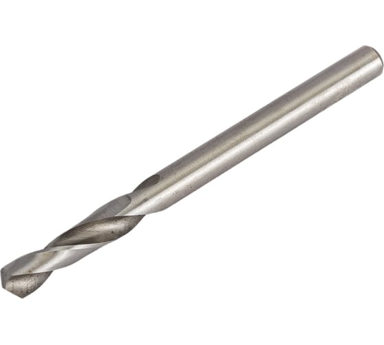 Изображение товара Сверло короткое с вышлифованным профилем по металлу (4.8x26x62 мм; ц/х; Р18) CNIC 53159