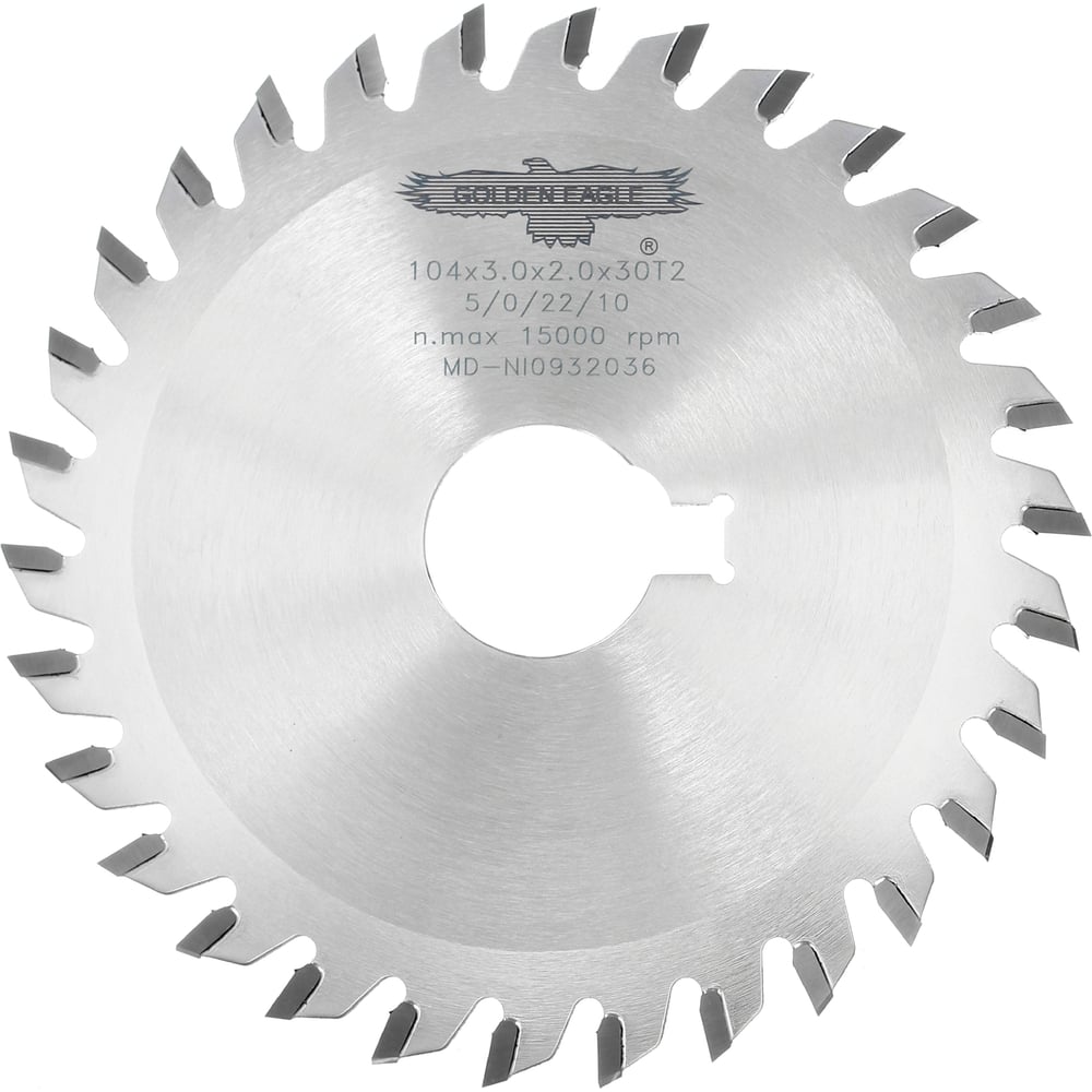 Изображение товара Диск пильный HW торцовочный 104x22x3 мм Golden Eagle TL00001130