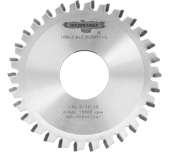 Изображение товара Диск пильный HW торцовочный (100x32x2.6/2 мм; Z30 T1 LH) Golden Eagle TL00001357