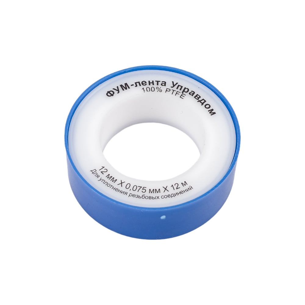 Изображение товара Фумлента УправДом PTFE 12 мм, 12 м герметизация труб и соединений